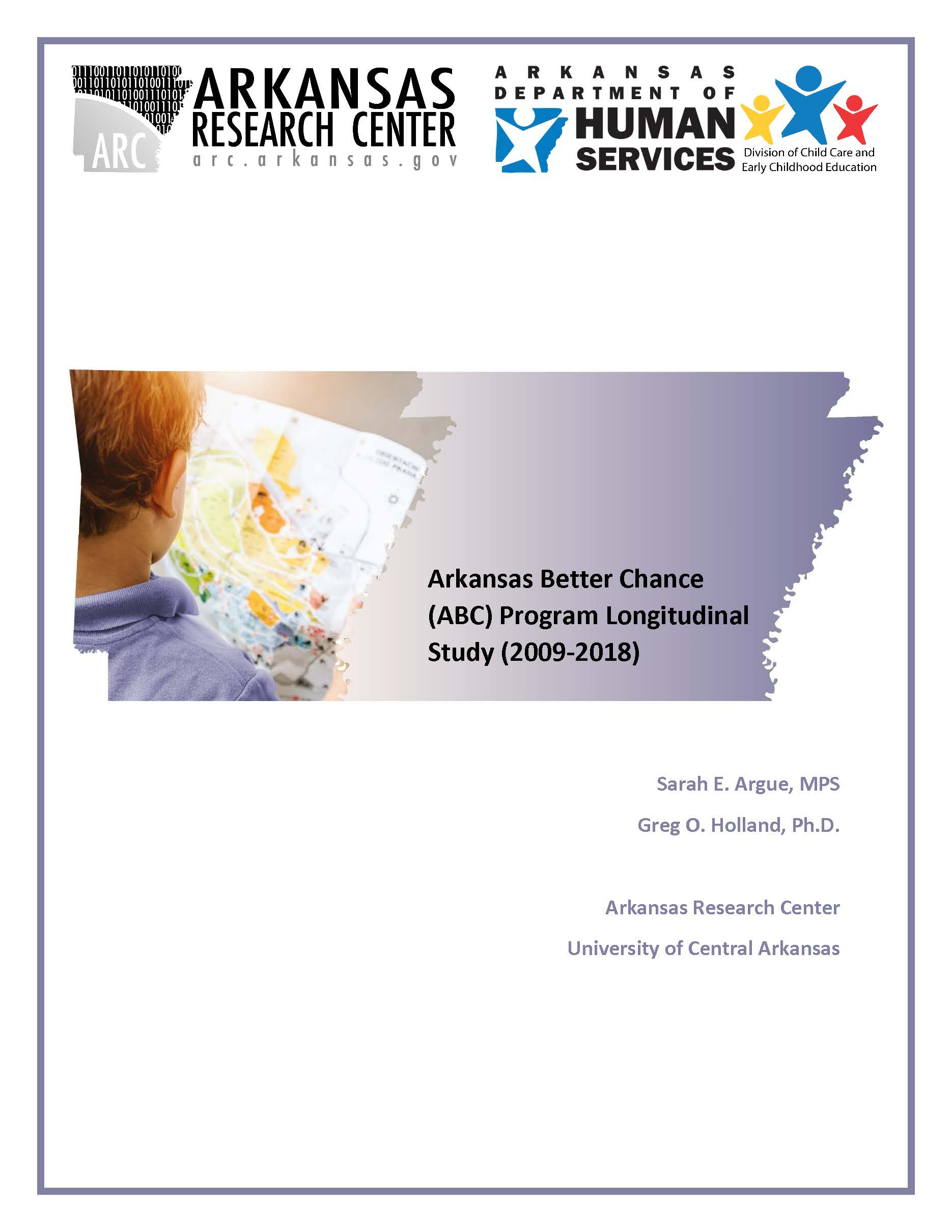 Arkansas Better Chance (ABC) Program Longitudinal Study (2009-2018)