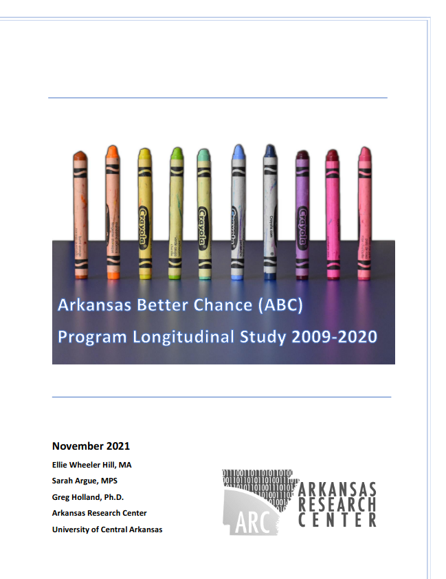 Arkansas Better Chance (ABC) Program Longitudinal Study (2009-2020)